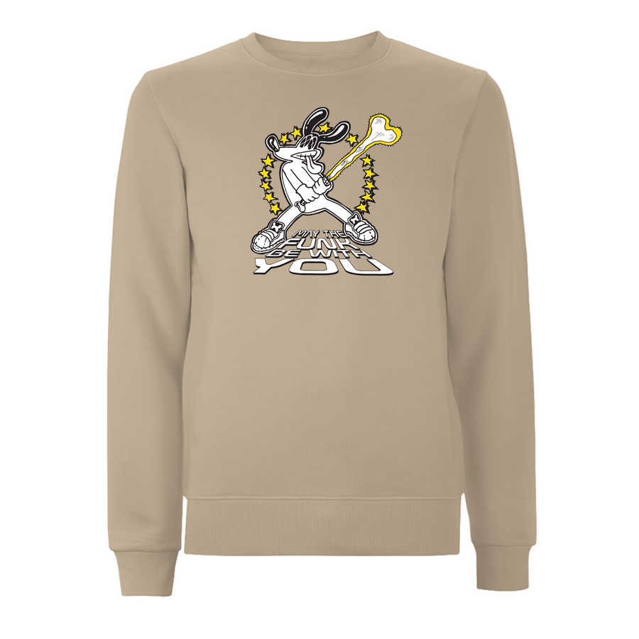 FUNKY DOG  - MAY THE FUNK BE WITH YOU Sweatshirt
