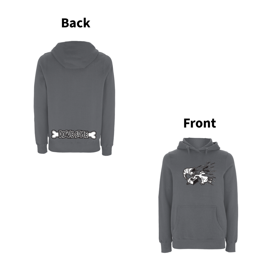 FUNKY DOG - DOGGIE STYLE  Front and Back Print Hoodie