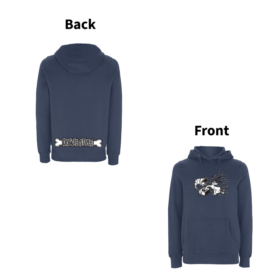 FUNKY DOG - DOGGIE STYLE  Front and Back Print Hoodie