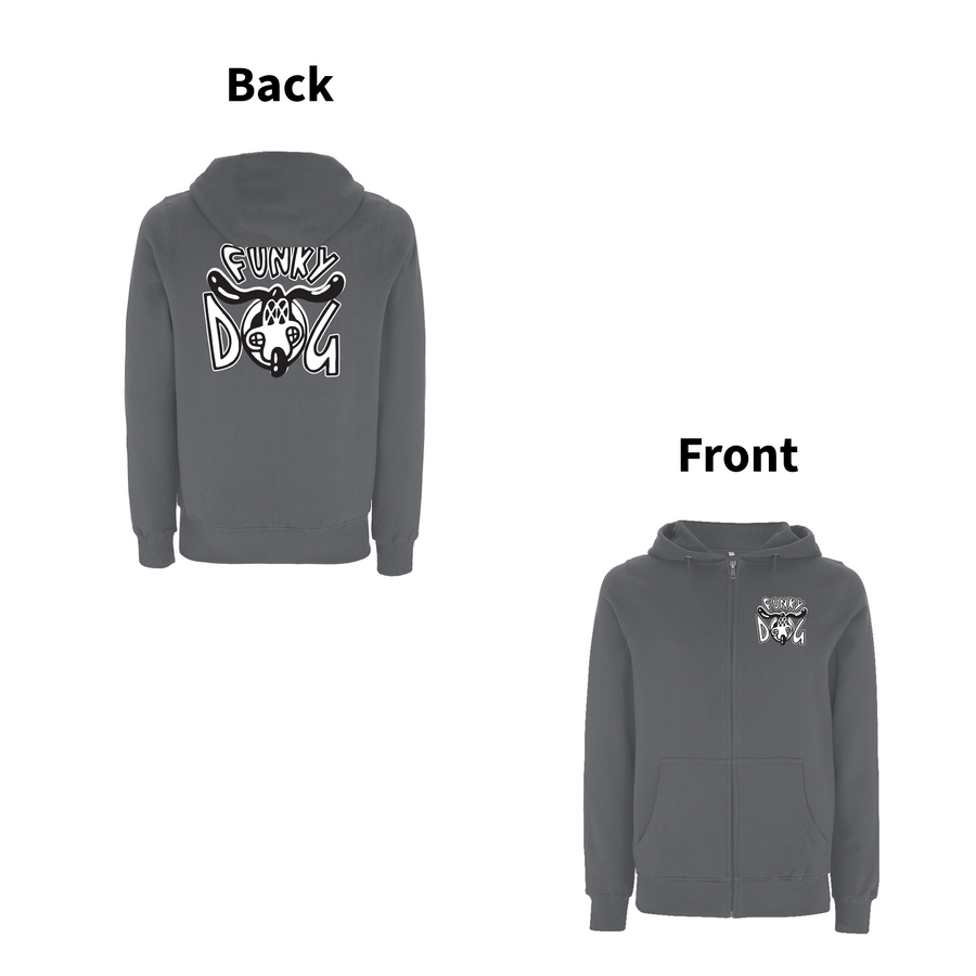 FUNKY DOG - 90's CLASSIC LOGO Zip Hood
