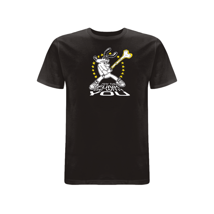 FUNKY DOG  - MAY THE FUNK BE WITH YOU T-shirt