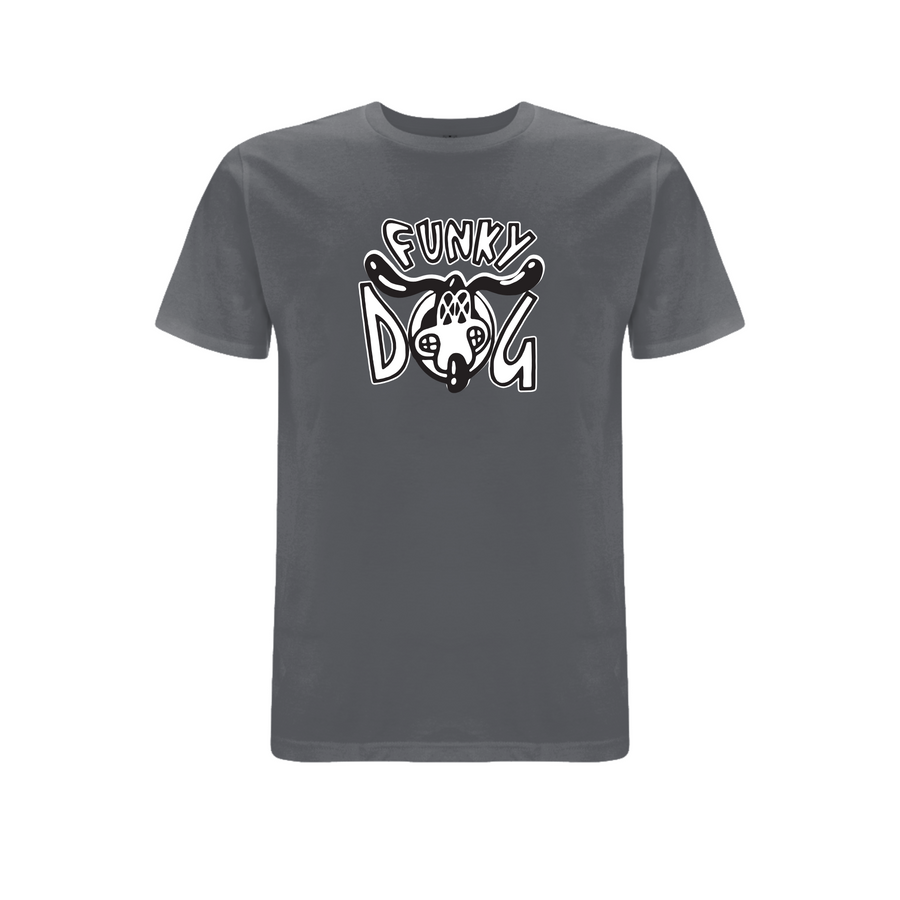 Funky Dog Logo - T-shirt med tryk foran