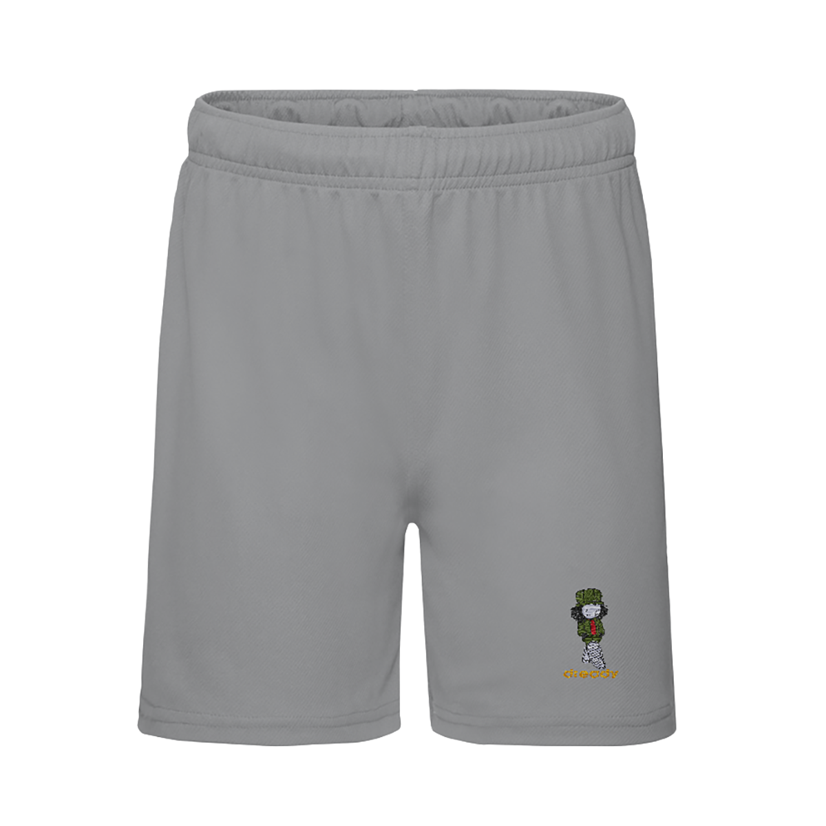 Dready Walking Man Broderede Boarder Jogger Shorts