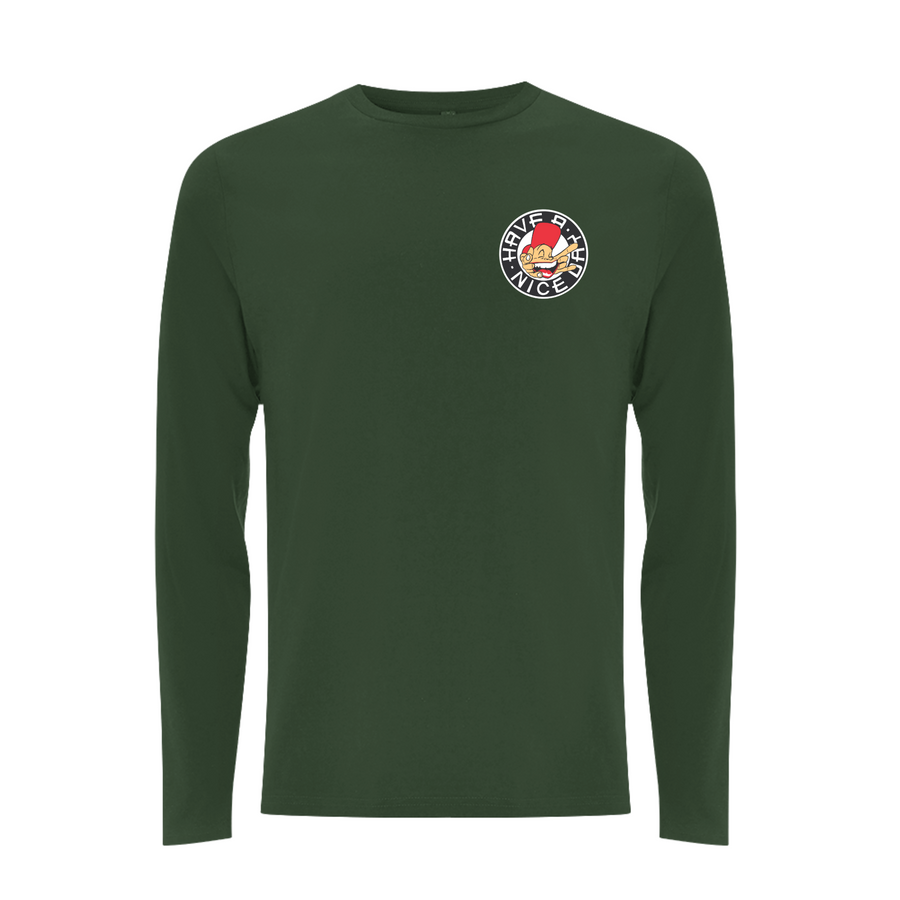 Sam The Man - 90's Classic Logo Left Breast Longsleeve T shirt