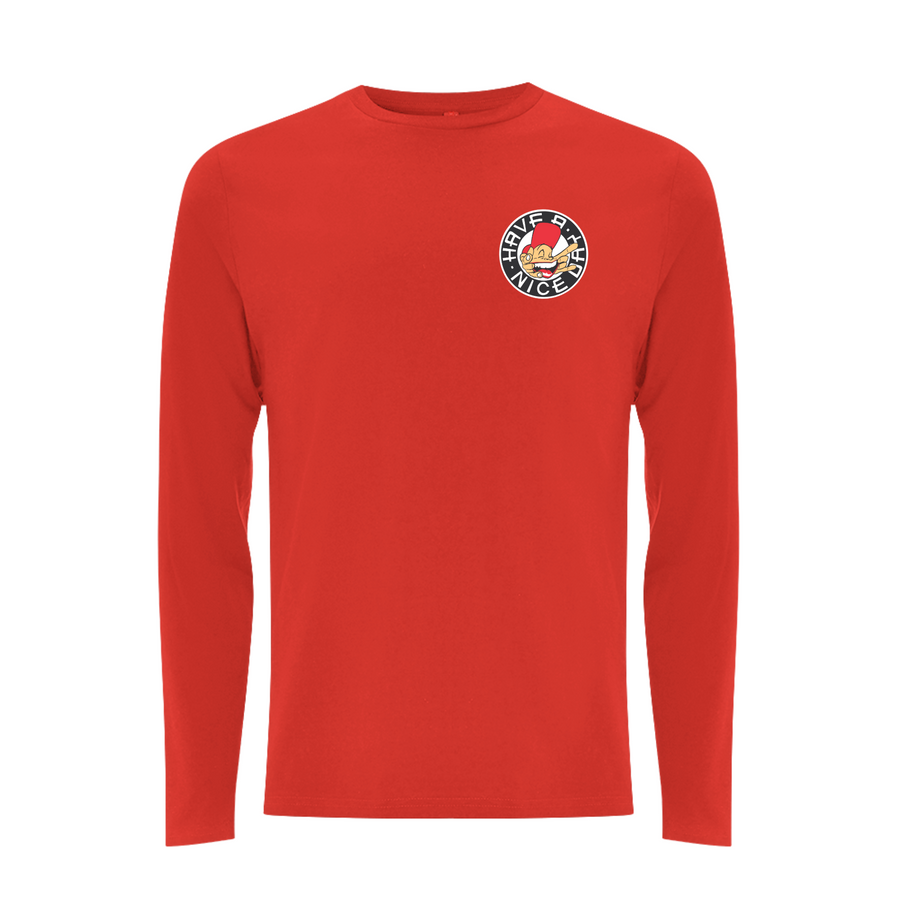 Sam The Man - 90's Classic Logo Left Breast Longsleeve T shirt