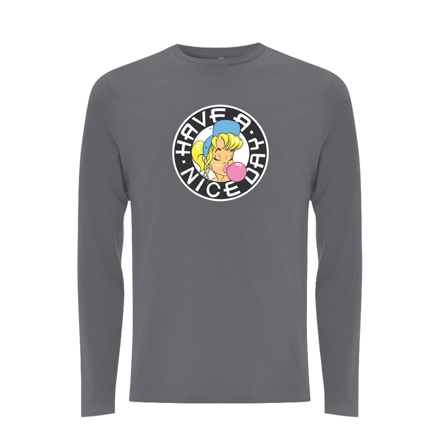 Shurl The Girl large front print long sleeve