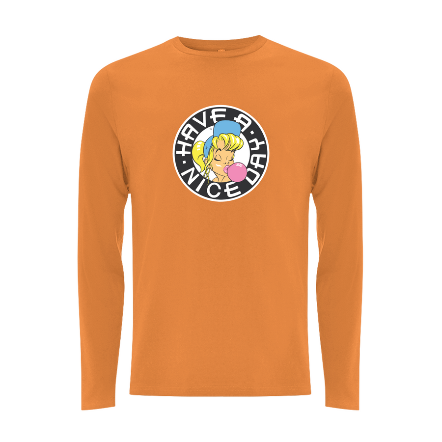 Shurl The Girl large front print long sleeve