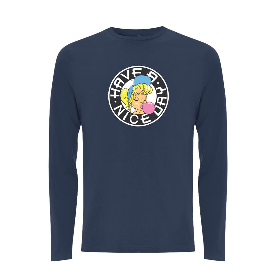 Shurl The Girl large front print long sleeve