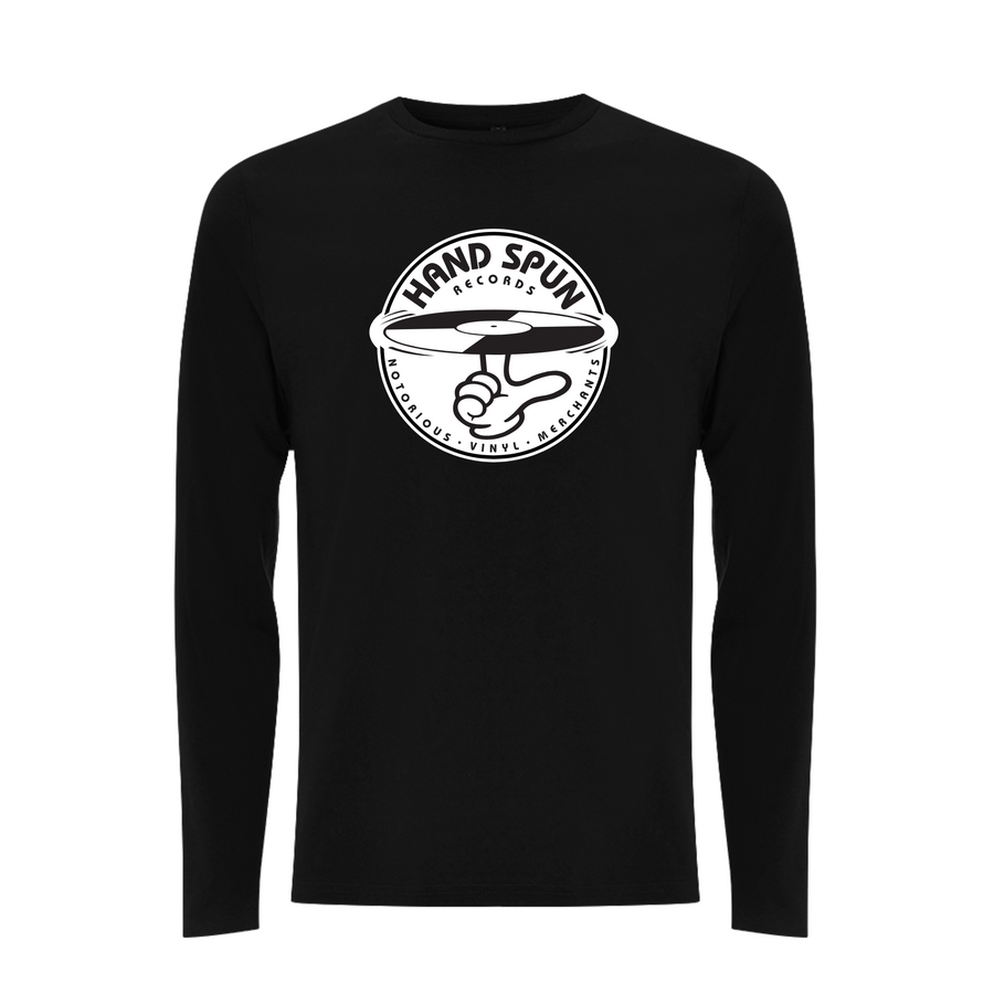 Impresión frontal de Handspun Records - Camiseta de manga larga