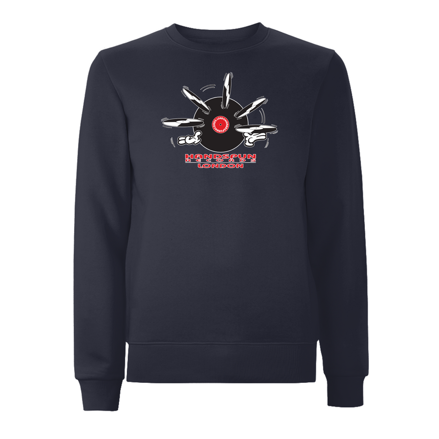 Sudadera con estampado frontal de Handspun Records