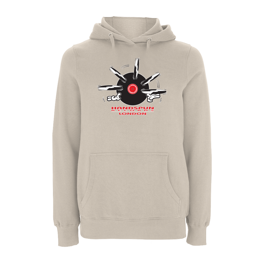 Handspun Records Jugglery Front Print Hoody