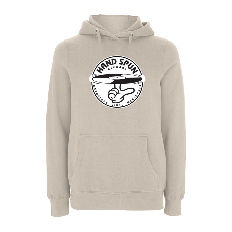 HANDSPUN RECORDS - Classic Front Print Logo Hoodie