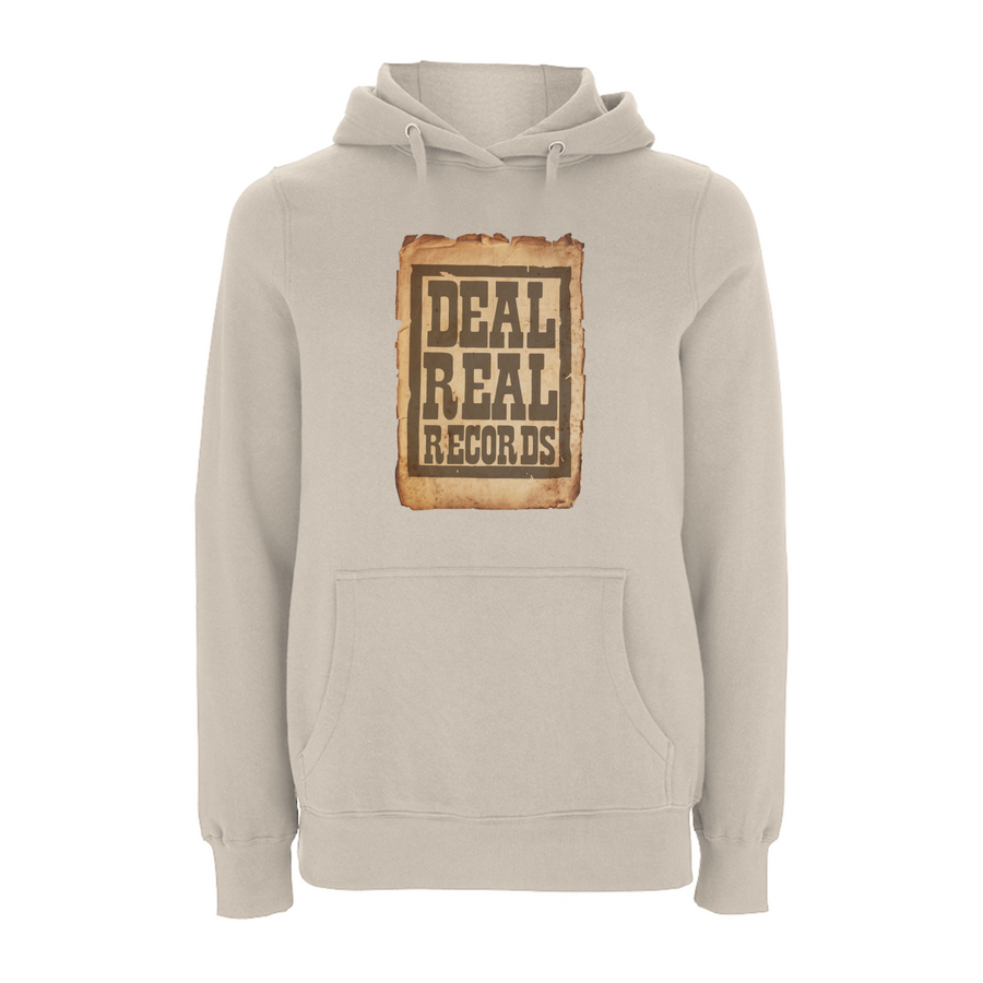 HANDSPUN RECORDS - DEAL REAL Front Print Hoodie