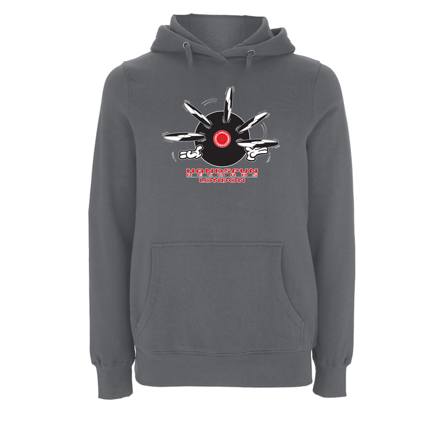 Handspun Records Jugglery Front Print Hoody