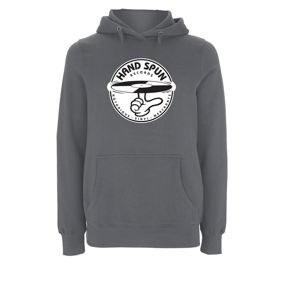HANDSPUN RECORDS - Classic Front Print Logo Hoodie