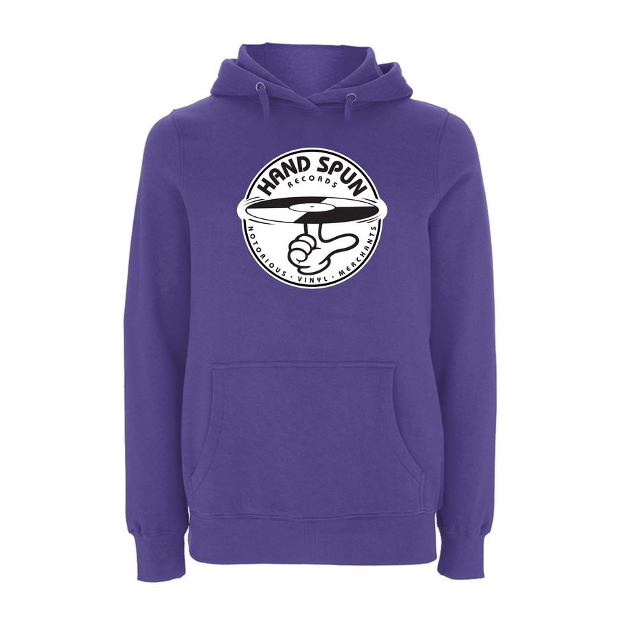 HANDSPUN RECORDS - Classic Front Print Logo Hoodie