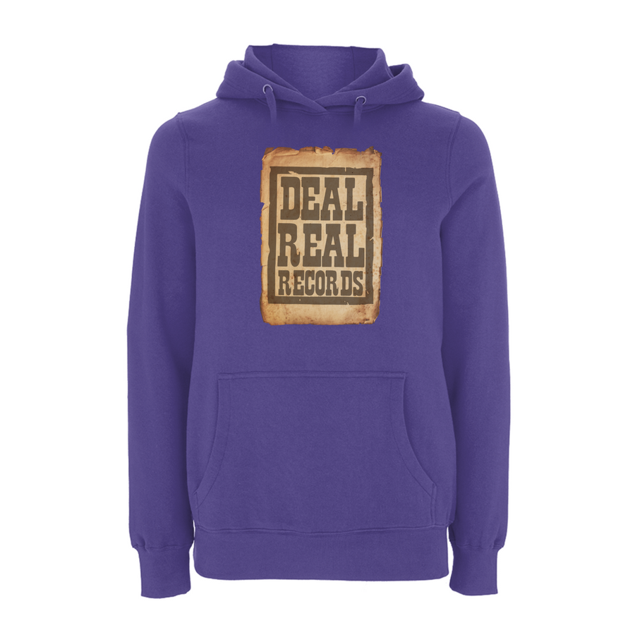 HANDSPUN RECORDS - DEAL REAL Front Print Hoodie
