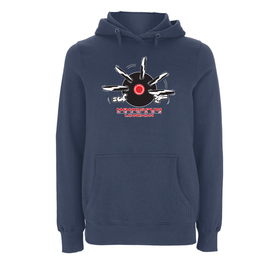 Handspun Records Jugglery Front Print Hoody