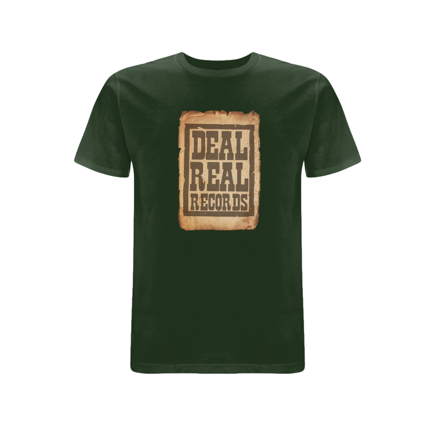 Handspun Records Deal T-shirt med ægte fronttryk