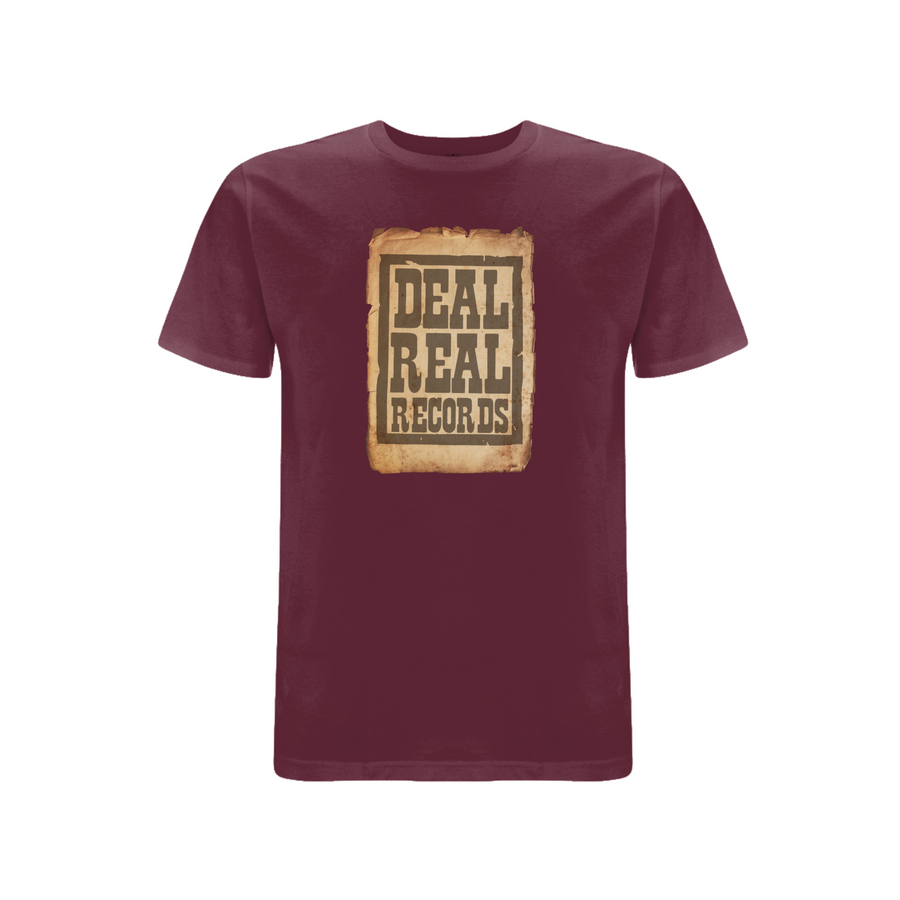 Handspun Records Deal T-shirt med ægte fronttryk