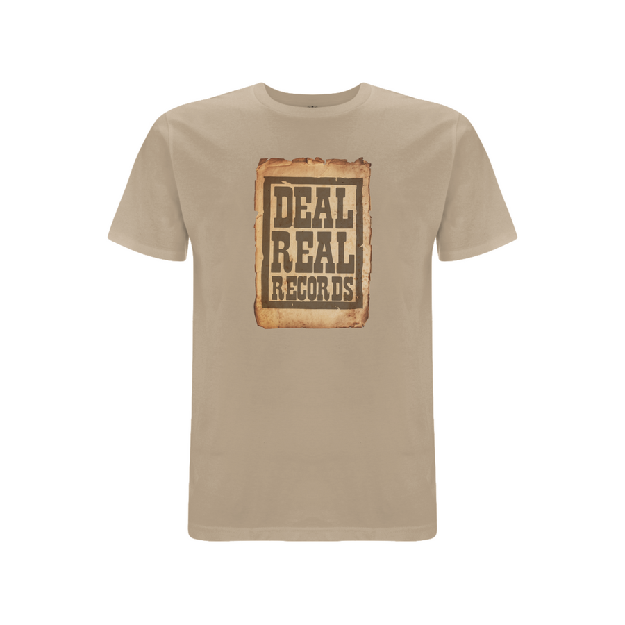 Handspun Records Deal T-shirt med ægte fronttryk