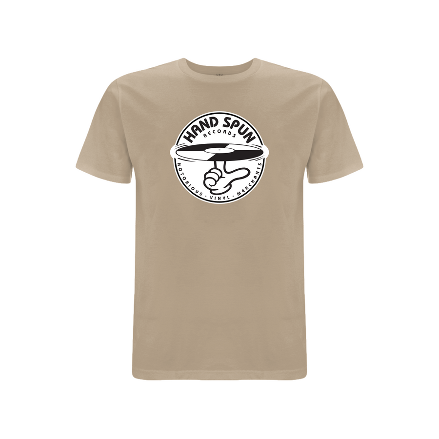 HANDSPUN RECORDS - Classic Front Print Logo T-shirt