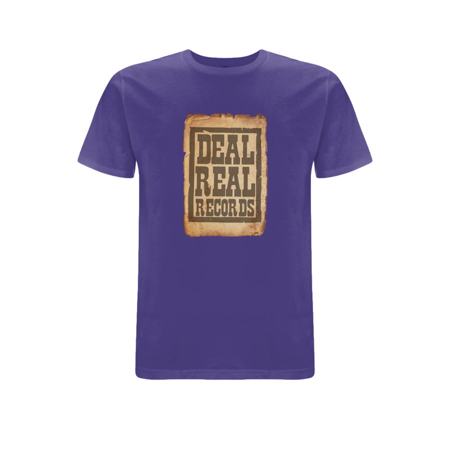 Handspun Records Deal T-shirt med ægte fronttryk