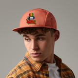Dready S/26 Classic Logo Embroidered Canvas Five Panel Camper Cap