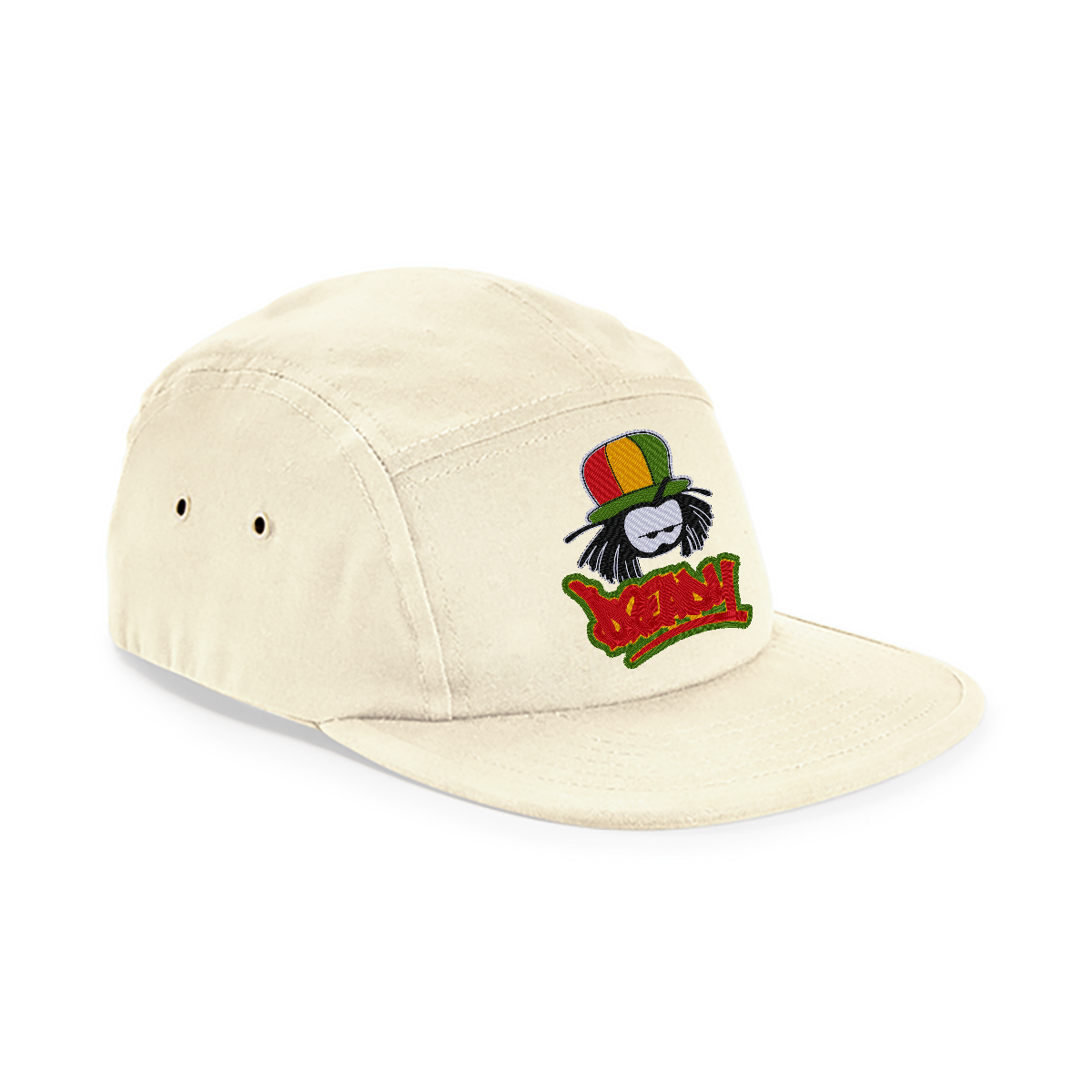 Dready S/26 Classic Logo Embroidered Canvas Five Panel Camper Cap