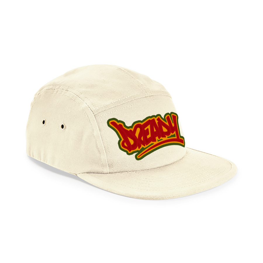 DREADY S/25 Embroidered Script Canvas five panel camper cap