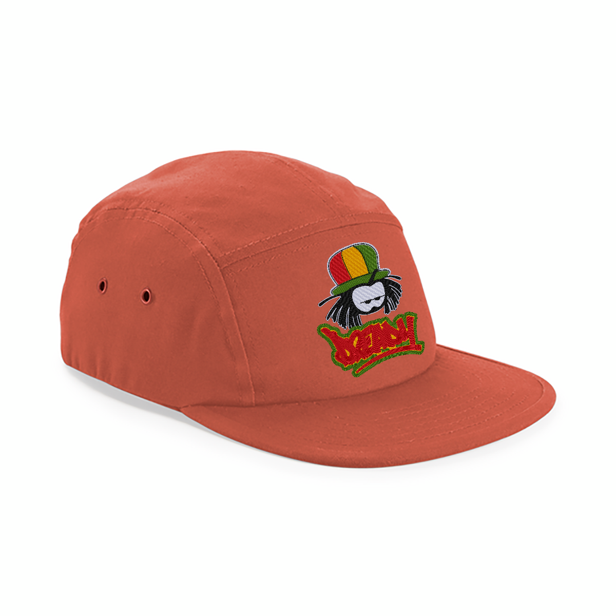 Dready S/26 Classic Logo Embroidered Canvas Five Panel Camper Cap