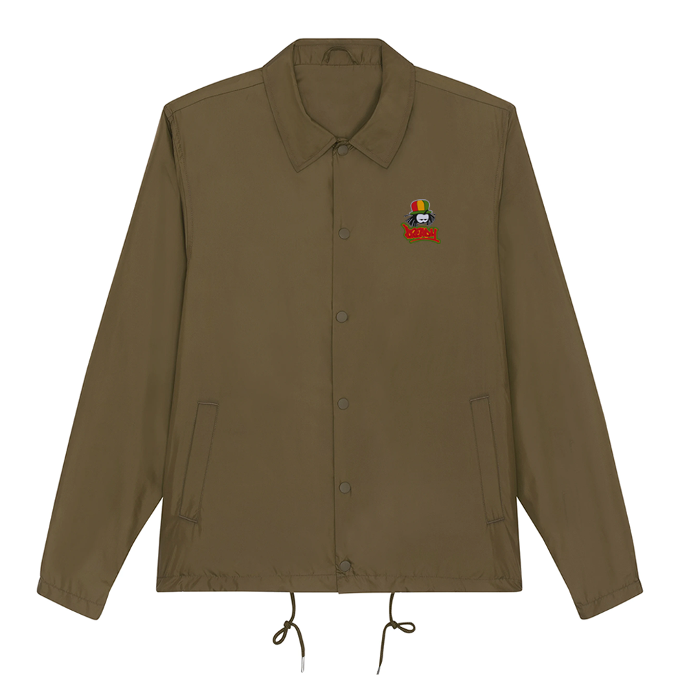 Dready Classic Logo Embroidered Coach Jacket
