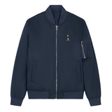 Dready Embroidered Walking Man Bomber