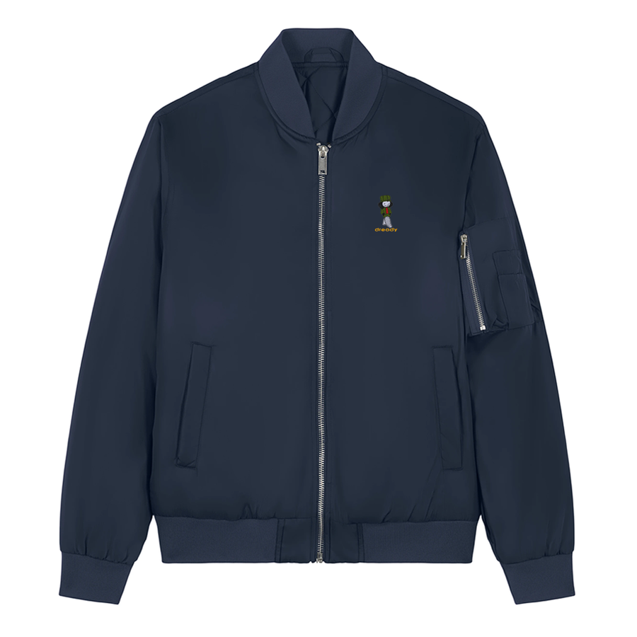 DREADY Embroidered Walking Man Bomber