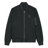 Dready Embroidered Walking Man Bomber