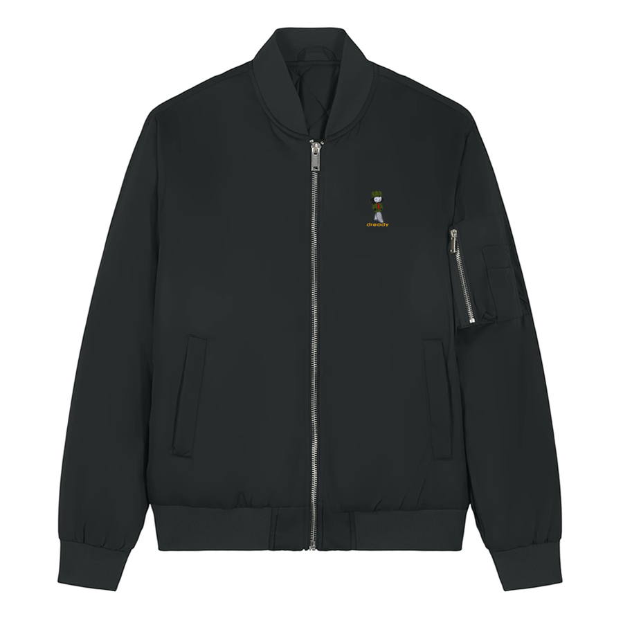 DREADY Embroidered Walking Man Bomber