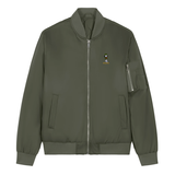 Dready Embroidered Walking Man Bomber