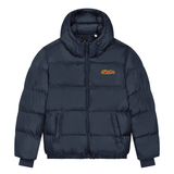Sista Embroidered Script Logo, Oversized Puffa jacket. Puff Puff Give Collection