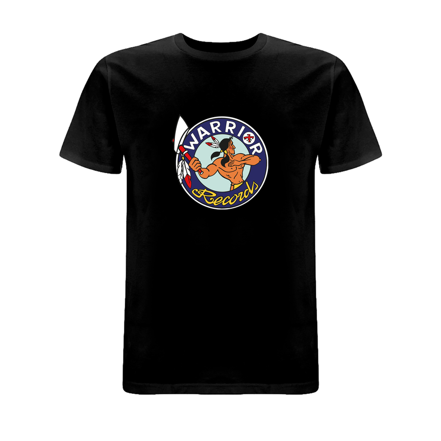 Handspun Records Warrior Records Front Print T-Shirt