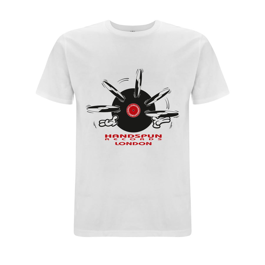 Handspun Records Jugglery Front Print T -Shirt