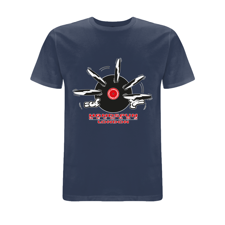 Handspun Records Jugglery Front Print T -Shirt