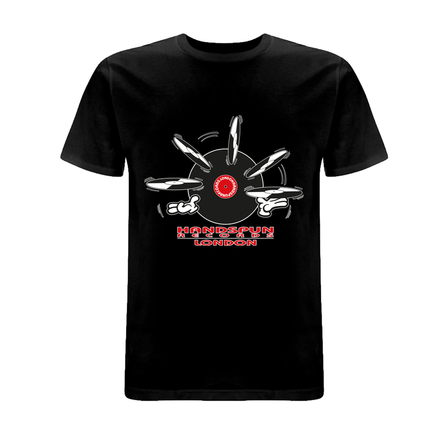 Handspun Records Jugglery Front Print T -Shirt