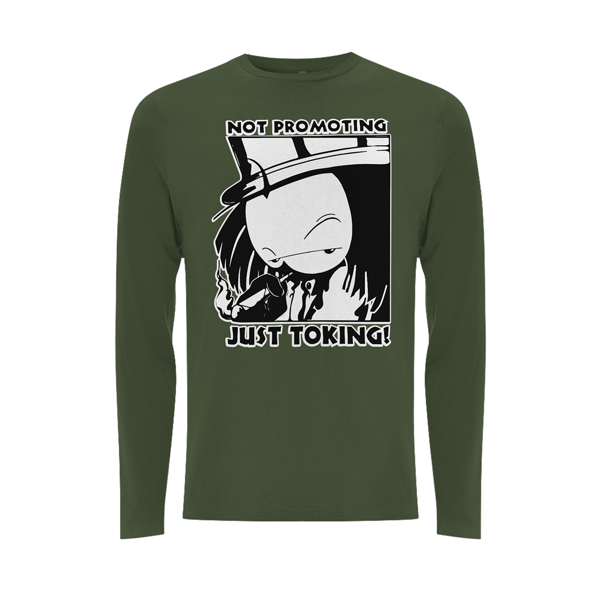 Dready Not Promoting Front Print Long Sleeves - Dready Original