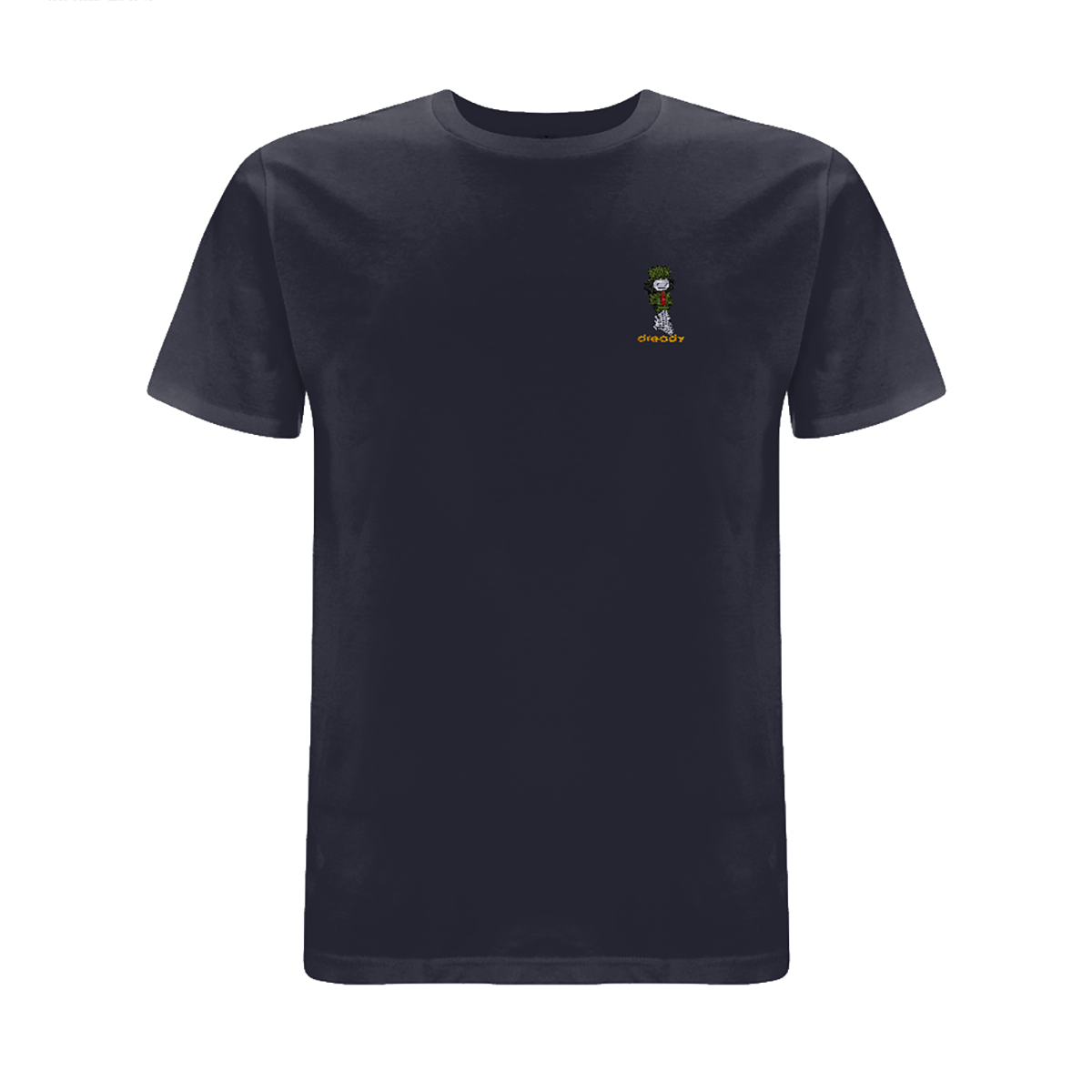 Walking Man Embroidered T-Shirt