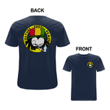 Dready 90s Crest Front and Back Print T-Shirt - Dready Original
