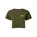 SISTA Front Logo Women's TriDri® Crop Top - Dready Original