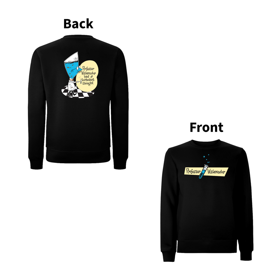 DON'T DO THE DODO - PROFESSOR WATERCOOLER Front and Back Print Sweatshirt