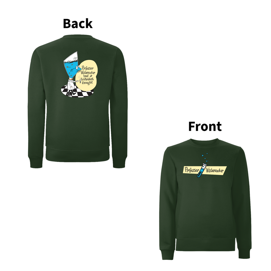 DON'T DO THE DODO - PROFESSOR WATERCOOLER Front and Back Print Sweatshirt