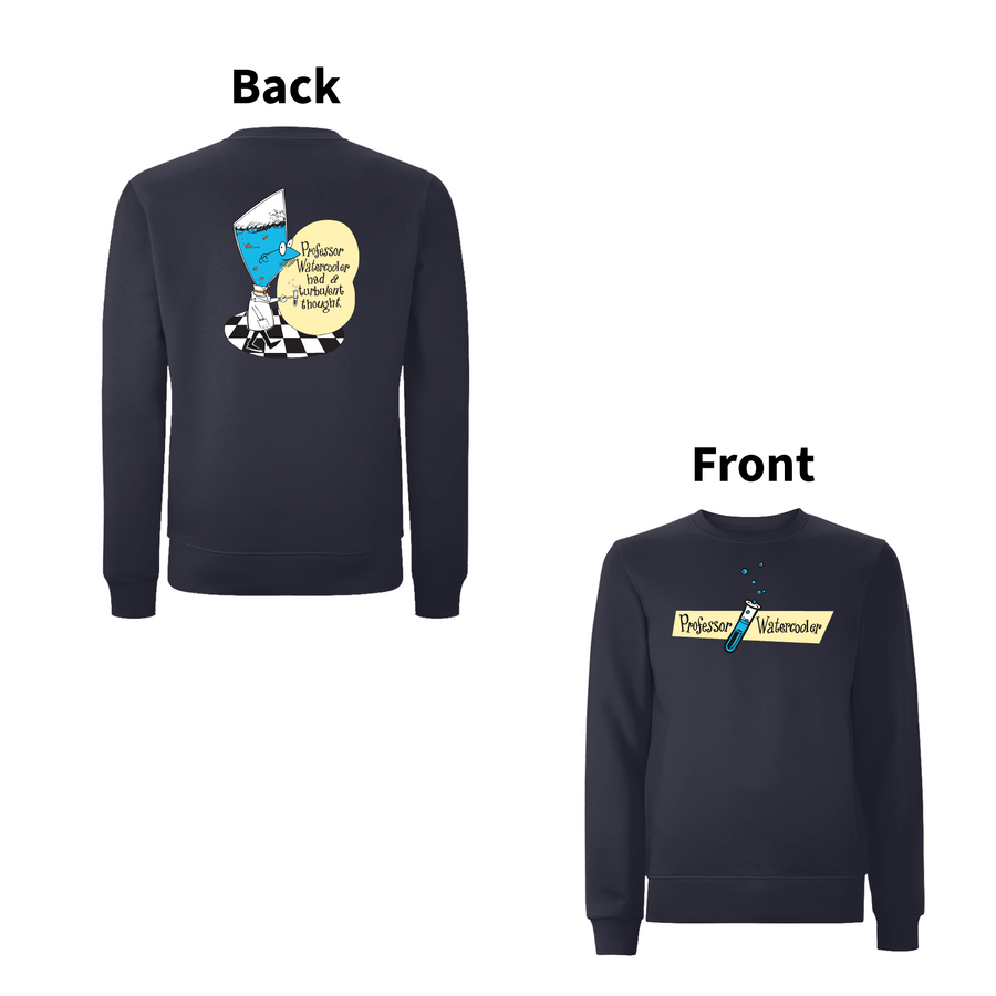 DON'T DO THE DODO - PROFESSOR WATERCOOLER Front and Back Print Sweatshirt