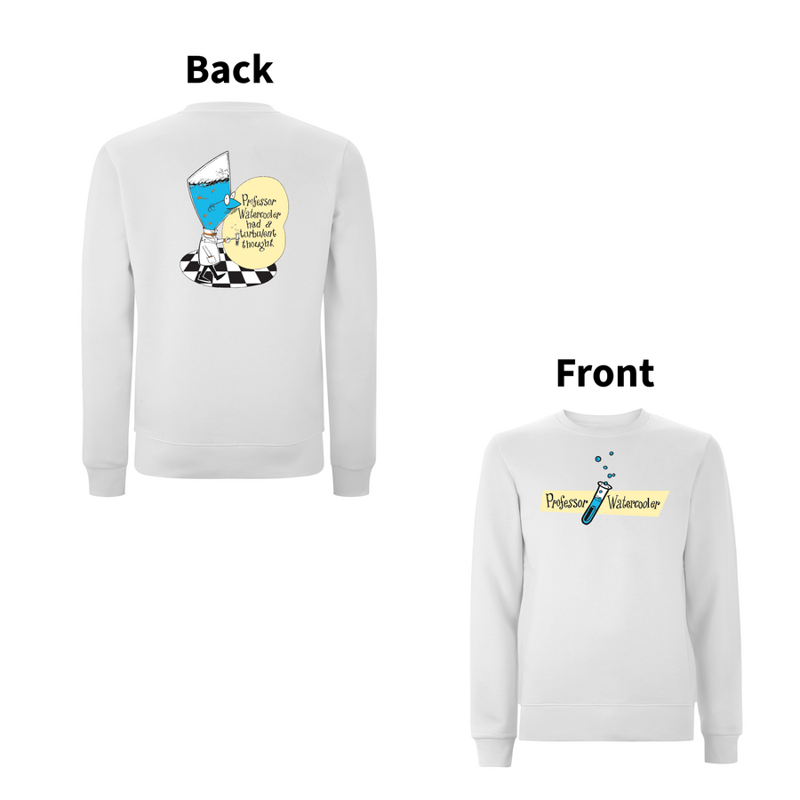 DON'T DO THE DODO - PROFESSOR WATERCOOLER Front and Back Print Sweatshirt